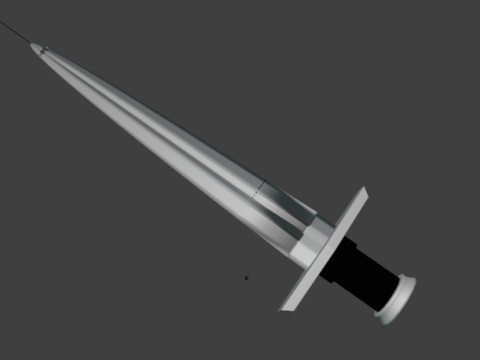 A small sword Modelo 3D