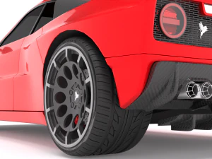 Kimera EVO Lancia Ralli 37 3D Model