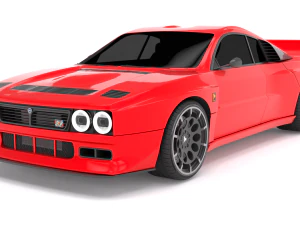 Kimera EVO Lancia Ralli 37 3D Model