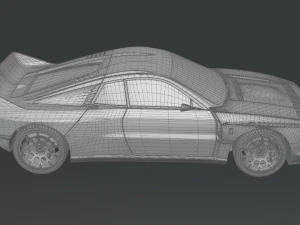 Kimera EVO Lancia Ralli 37 3D Model