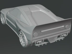 Kimera EVO Lancia Ralli 37 3D Model