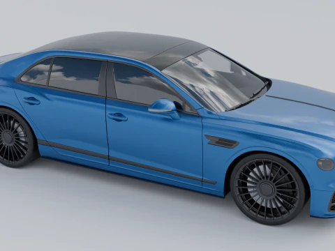 Bentley Flight Spur S 3D Model