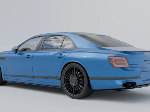 Bentley Flight Spur S 3D Model