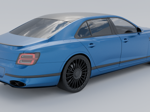 Bentley Flight Spur S Modelo 3D