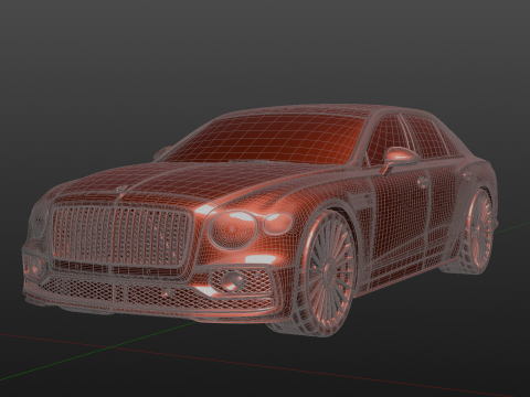Bentley Flight Spur S Modelo 3D