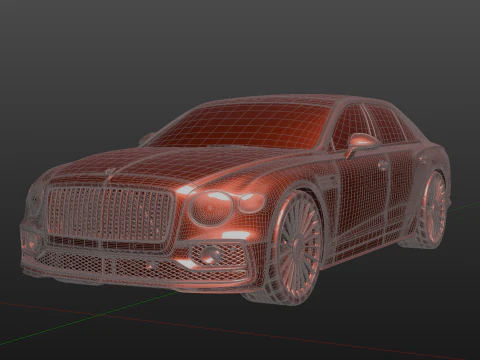 Bentley Flight Spur S 3D Model