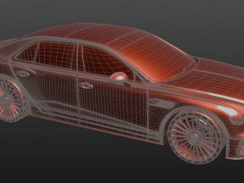 Bentley Flight Spur S 3D Model