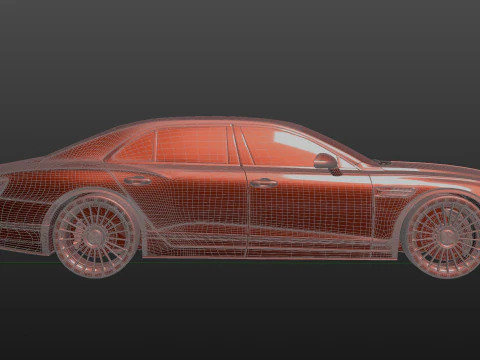 Bentley Flight Spur S 3D Model