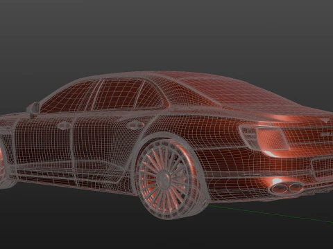 Bentley Flight Spur S 3D Model