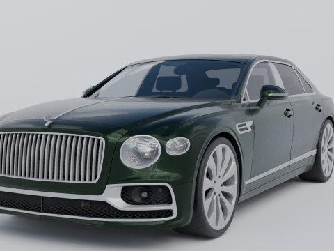 Bentley Flight Spur Modelo 3D