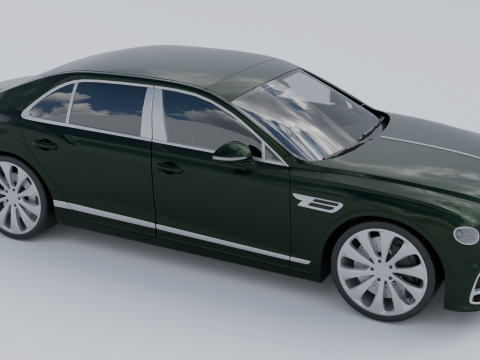 Bentley Flight Spur 3D Modell