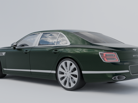 Bentley Flight Spur 3D Modell