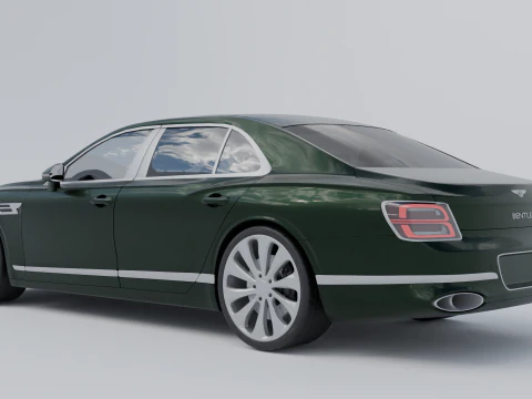 Bentley Flight Spur 3D Model