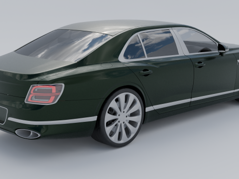 Bentley Flight Spur 3D Modell