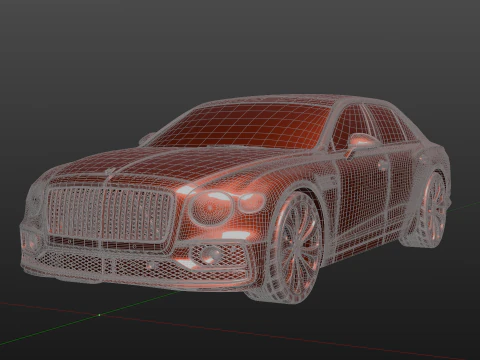 Bentley Flight Spur 3D Model