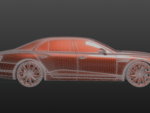 Bentley Flight Spur 3D Modell