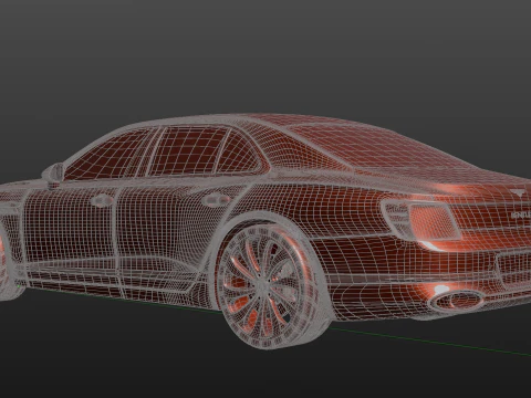 Bentley Flight Spur 3D Model