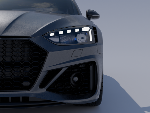 Audi RS5 Model 3D
