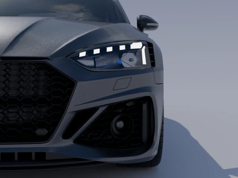 Audi RS5 3D Model