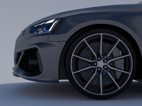 Audi RS5 Model 3D