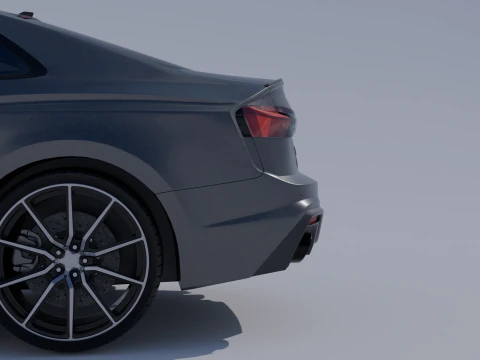 Audi RS5 3D Model