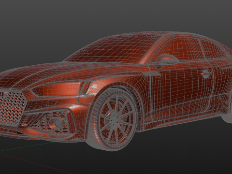 Audi RS5 Model 3D