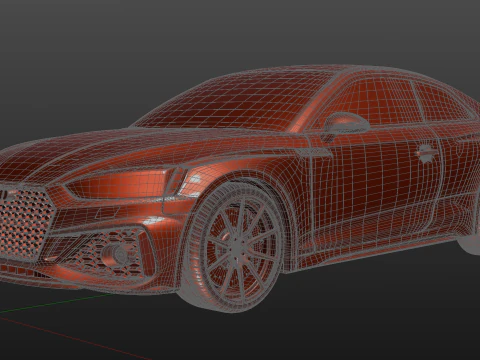 Audi RS5 3D Model