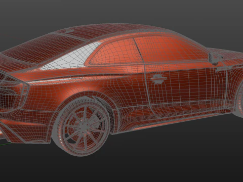 Audi RS5 3D Model