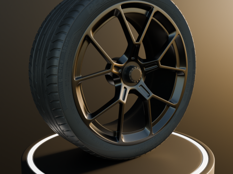 Porsche design BFGoodrich g-Force Sport Model 3D