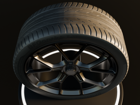 Porsche design BFGoodrich g-Force Sport 3D 模型