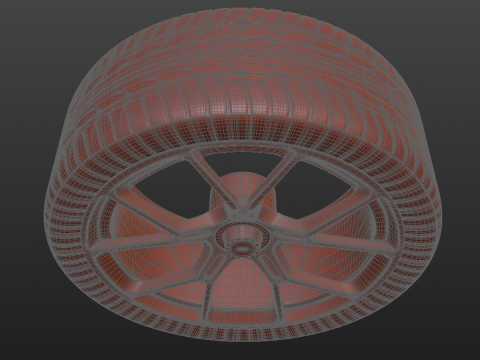 Porsche design BFGoodrich g-Force Sport 3D 模型