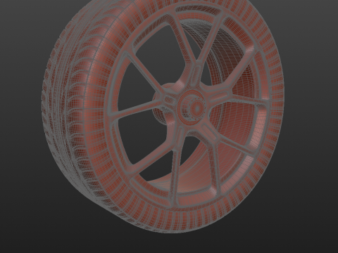 Porsche design BFGoodrich g-Force Sport 3D 模型