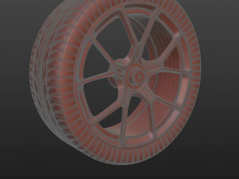 Porsche design BFGoodrich g-Force Sport 3D Model