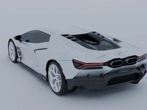 LamborghiniRevuelto 3D Model