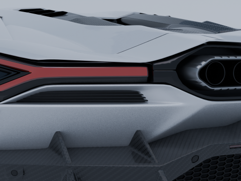 LamborghiniRevuelto 3D-Modell