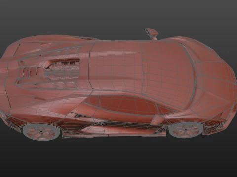 LamborghiniRevuelto 3D Model