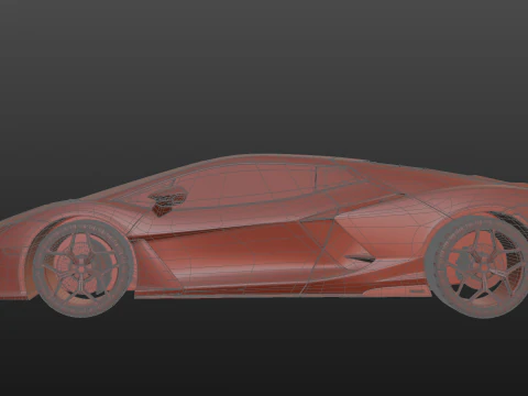 LamborghiniRevuelto 3D Model