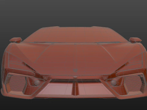 LamborghiniRevuelto 3D Model