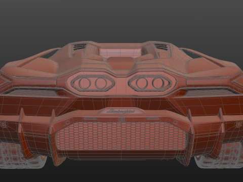 LamborghiniRevuelto 3D Model