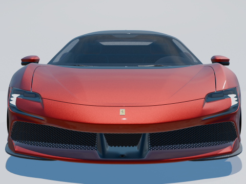 Ferrari SF90 Stradale 3D 模型