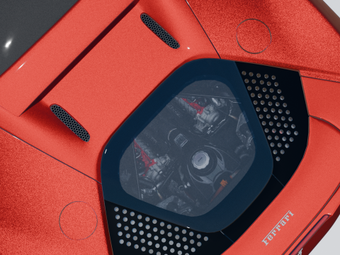 Ferrari SF90 Stradale 3D 模型