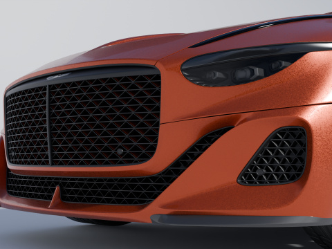 Bentley Mulliner Batur Convertible Modelo 3D