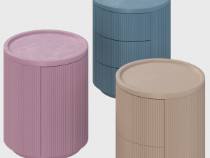 Bed side table Model 3D