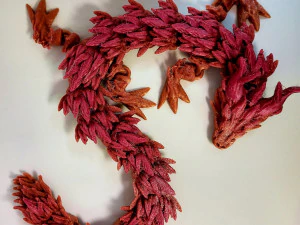 ドラゴン 3Dプリントモデル