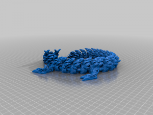 Dragon 3D 打印模型