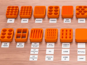Boxes for batteries 3D Print Model