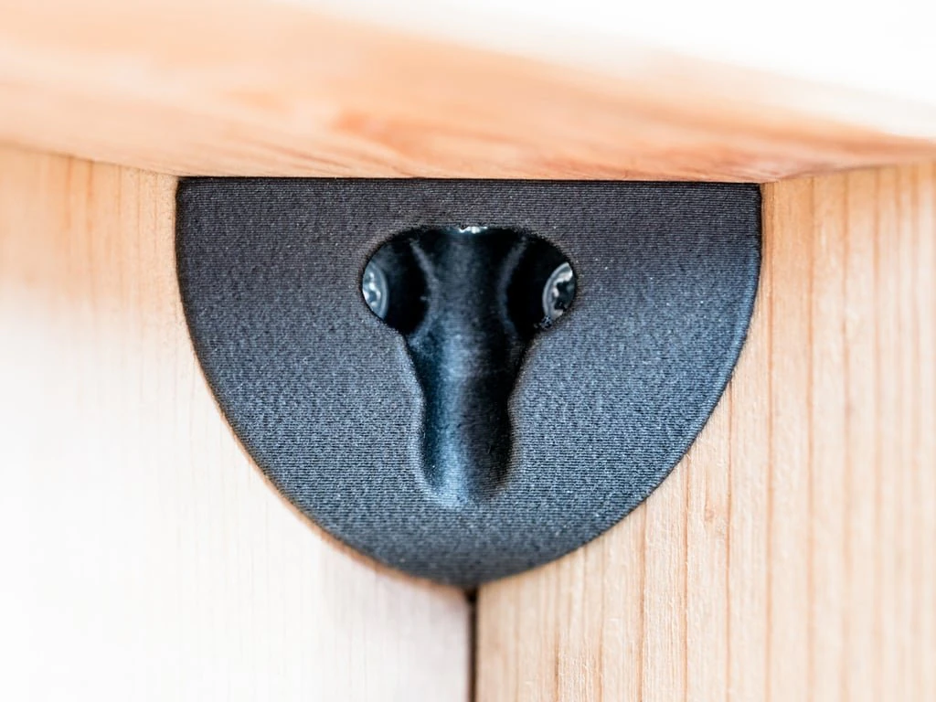 Corner Bracket 3D Print Model .c4d .max .obj .3ds .fbx .stl .blend 