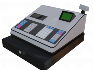 Cash Register Modèle 3D