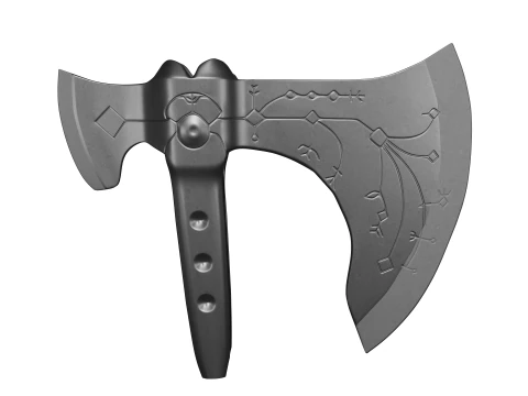 리바이어던 액스 GoW 3D 프린트 모델