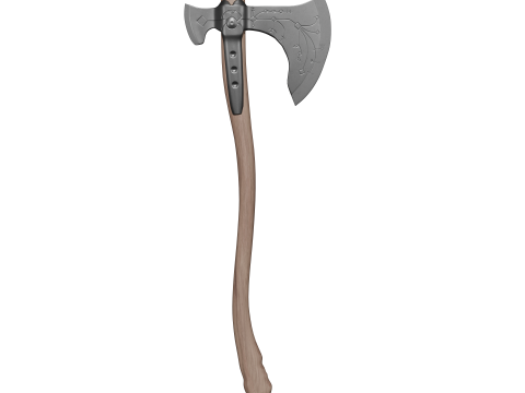 Leviathan Axe GoW 3D 打印模型
